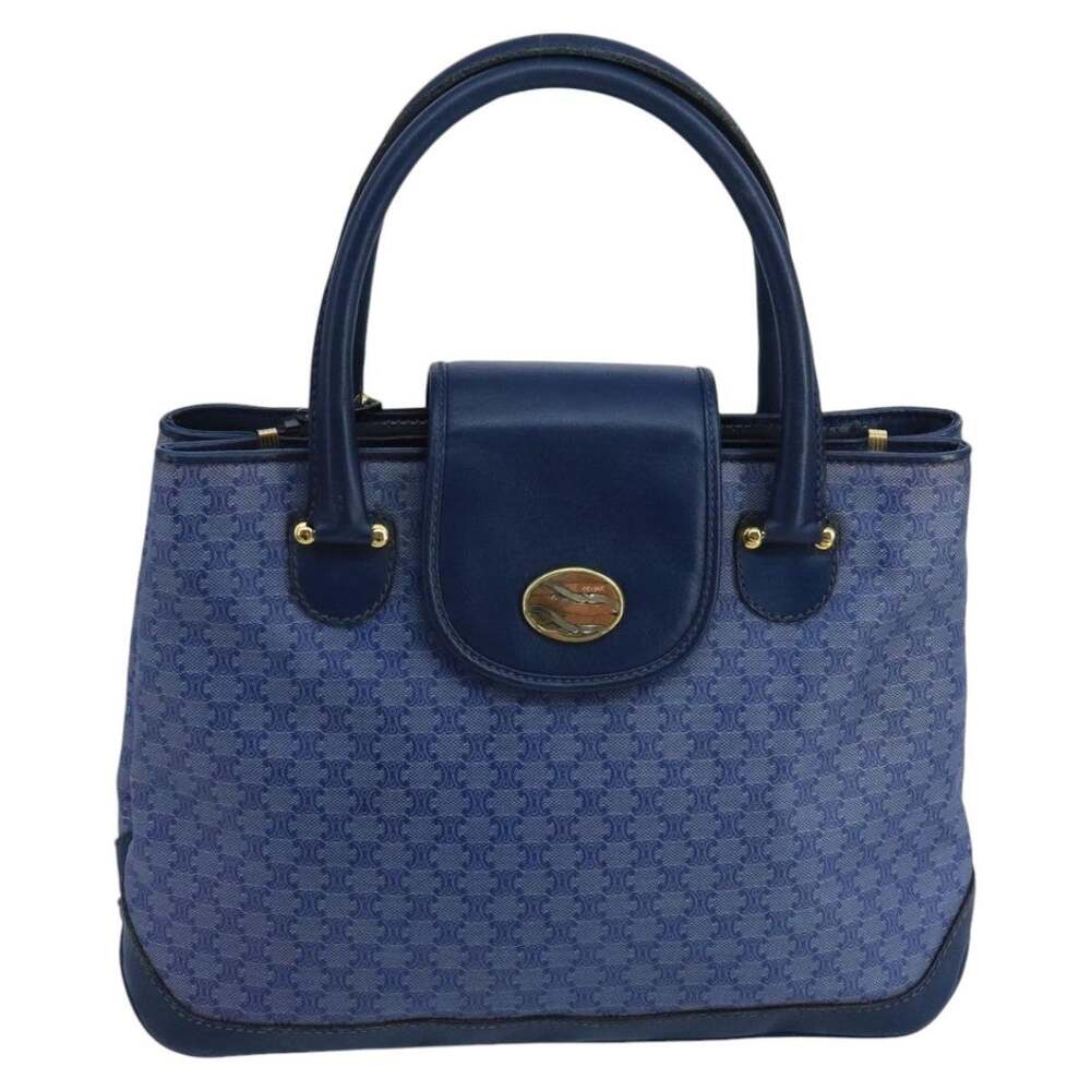 Celine Macadam Handbag Blue